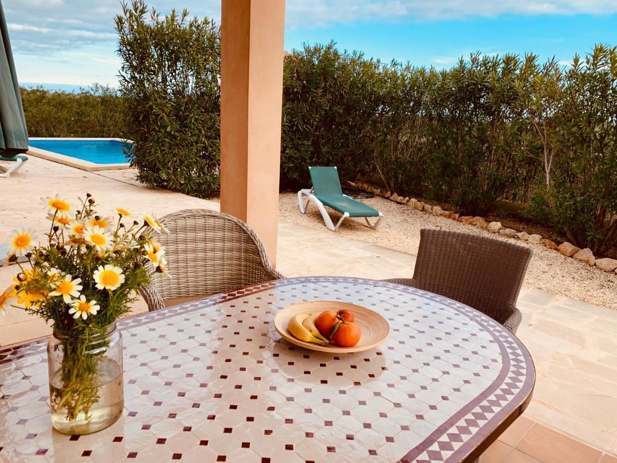 Ferienhaus Casa Luz Solar, WLAN, 800 m zum Strand, Privatpool Santanyí Exterior foto