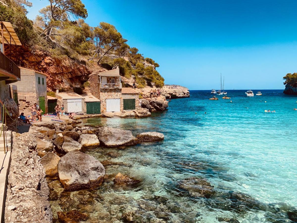 Ferienhaus Casa Luz Solar, WLAN, 800 m zum Strand, Privatpool Santanyí Exterior foto