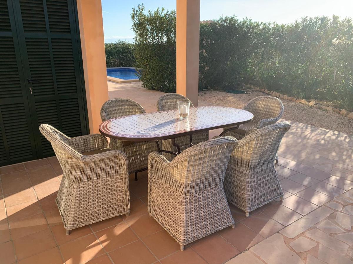 Ferienhaus Casa Luz Solar, WLAN, 800 m zum Strand, Privatpool Santanyí Exterior foto