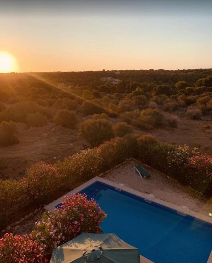Ferienhaus Casa Luz Solar, WLAN, 800 m zum Strand, Privatpool Santanyí Exterior foto